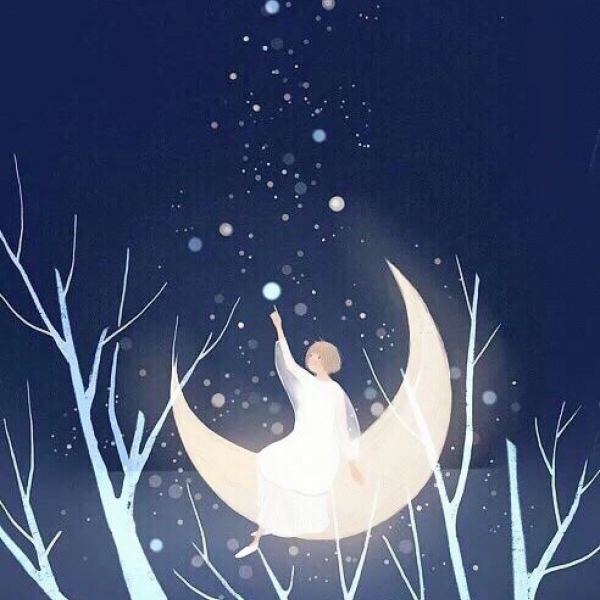 动漫头像唯美梦幻星空