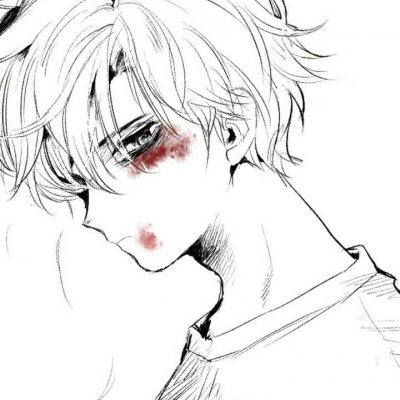 高清血腥的二次元黑暗系头像男生图片