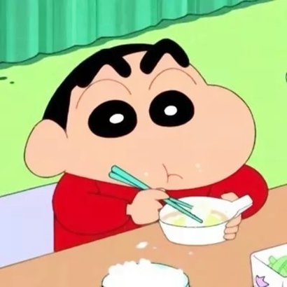 蜡笔小新吃东西头像,动漫头像图片