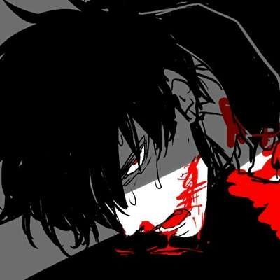 动漫头像黑化病娇图片