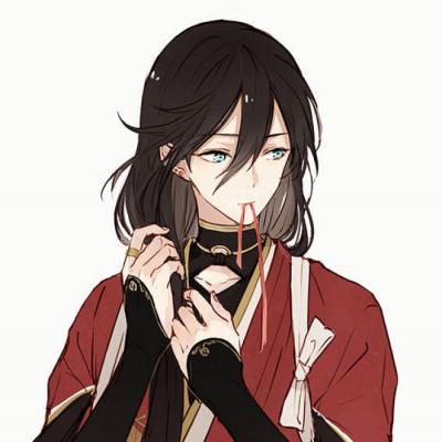 二次元古风男头高清,动漫头像图片