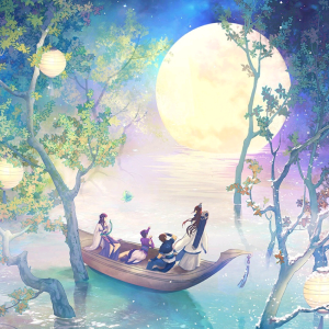 古风动漫头像风景图片大全