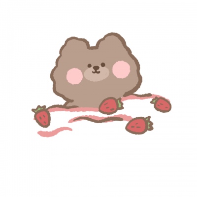 网红小熊卡通头像