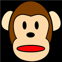 卡通猴子图片头像