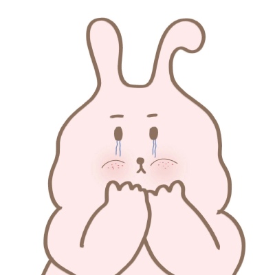 卡通胖兔子头像