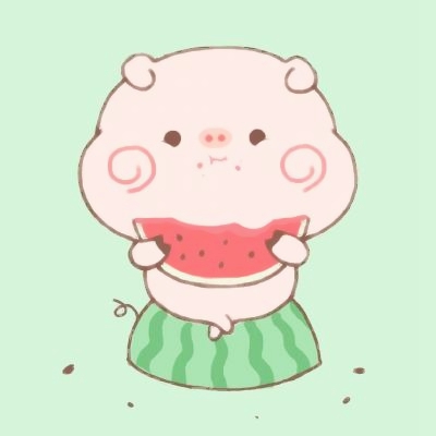 网红小猪头像,卡通头像图片