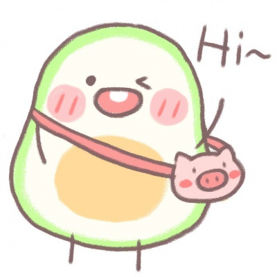 可爱牛油果卡通头像图片