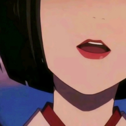 女生动漫嘴部头像图片大全