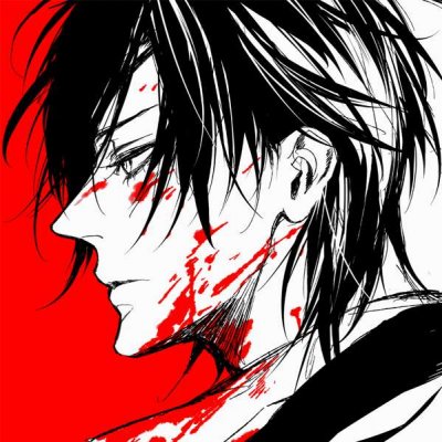 丧系男头像,动漫头像图片