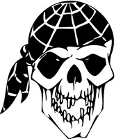 黑白骷髅头像图片大全