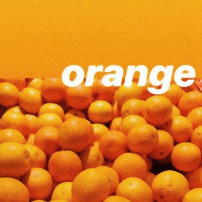 橙色微信头像图片