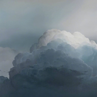 天空中好看的云头像图片