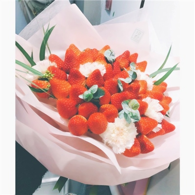 草莓花束图片高清头像