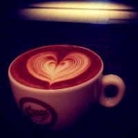 爱心咖啡头像图片