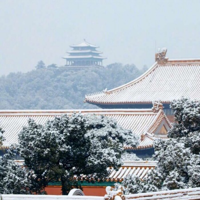 高清好看的故宫雪景唯美图片头像