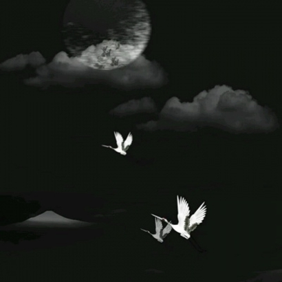 qq头像风景唯美黑白