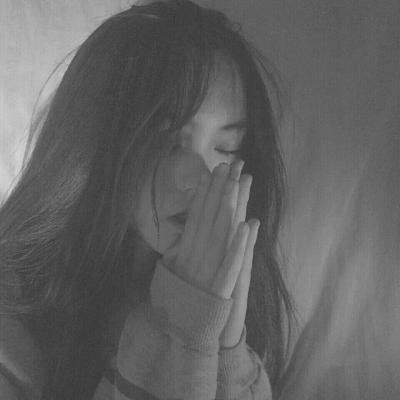 高冷女头黑白,黑白头像图片