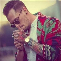 qq头像男生纹身花臂图片大全