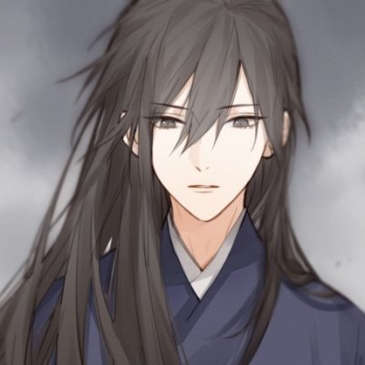 高清优雅的唯美古风男头图片,动漫头像图片