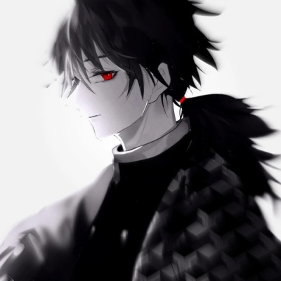 黑白动漫男头超酷,动漫头像图片