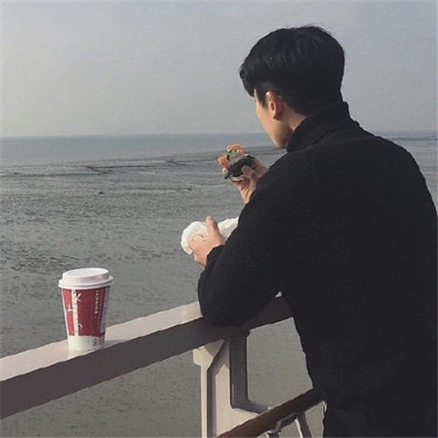 快手头像男生背影高清图片