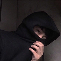 男生头像戴帽子遮脸