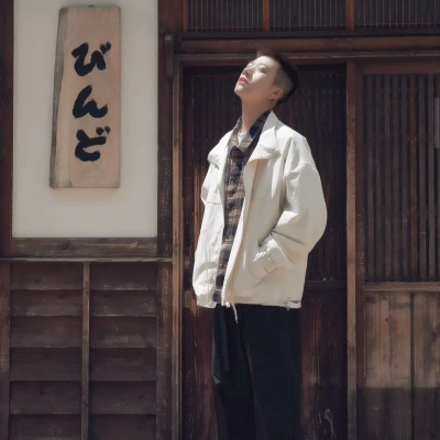 高清帅气的时尚男生街拍头像图片