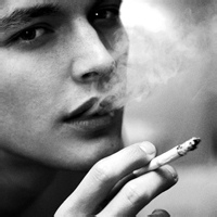 抽烟霸气头像图片男生图片