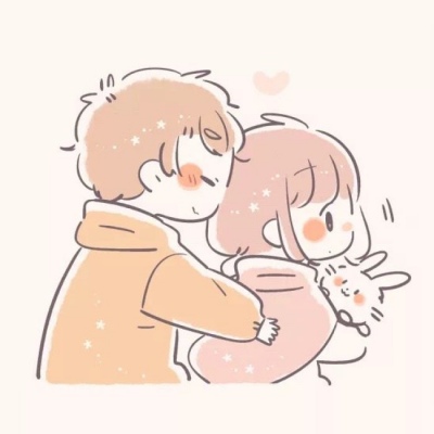 甜甜的小情侣qq头像,动漫头像图片