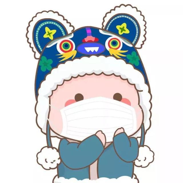 口罩情侣头像一左一右动漫