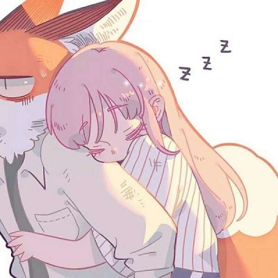 二次元狐狸情头,动漫头像图片