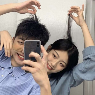 高清网红潮流最新情头专用双人图片,情侣头像图片