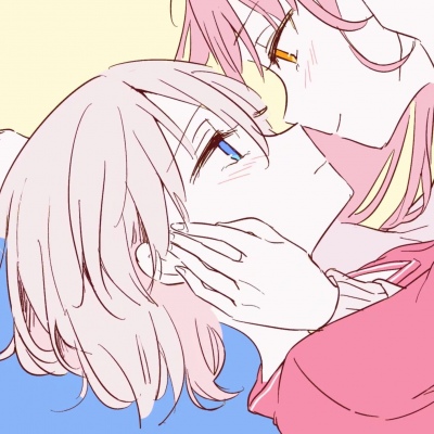 情侣头像两人动漫