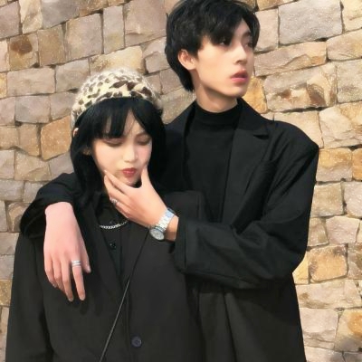 2019年流行的最潮情侣图片头像好看