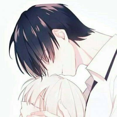 高清一对两张的动漫情侣头像冷酷帅气暧昧图片