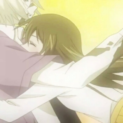 高清一对两张的动漫情头高冷男女分开图片