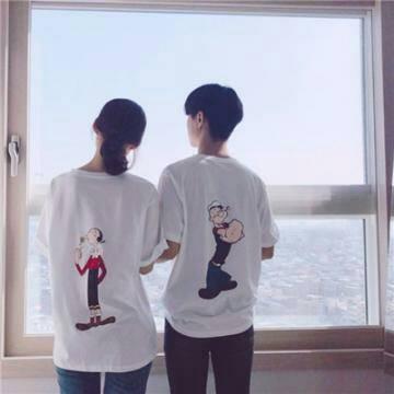 唯美背影情侣头像