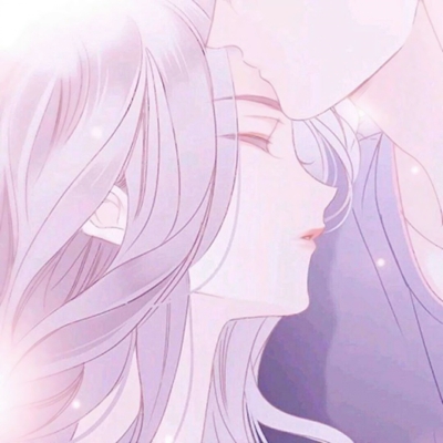 动漫情侣亲吻头像两张