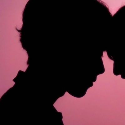 唯美影子情侣头像