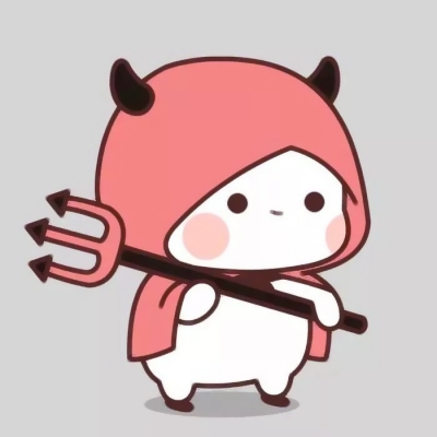 可爱简约呆萌的卡通情侣头像一对两张图片