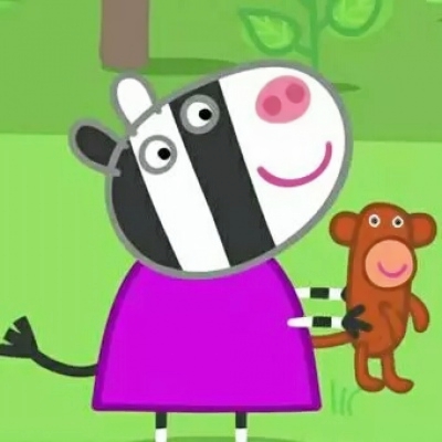 小猪佩奇情头一左一右