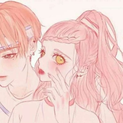 动漫潮图情侣头像