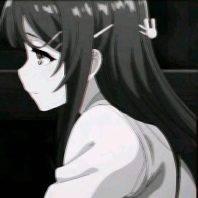 黑白漫画头像女生高冷 动漫头像图片