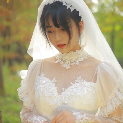 女生头像婚纱系高清