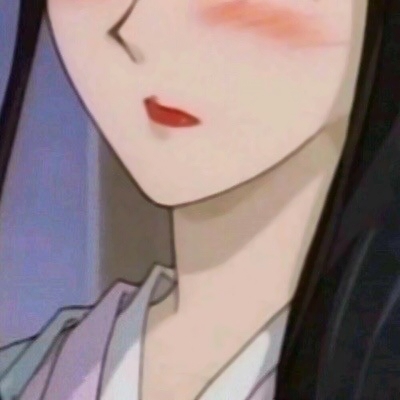 高清好看的动漫女生嘴唇头像图片