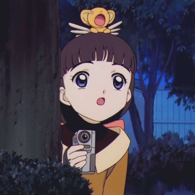 拿相机的动漫女头像