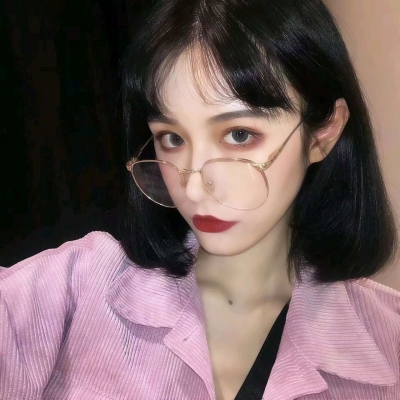 眼镜控头像女霸气,女生头像图片