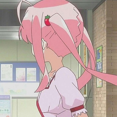 高清超萌的动漫少女心可爱粉色女头图片,动漫头像图片