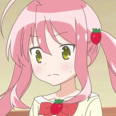 高清超萌的动漫少女心可爱粉色女头图片,动漫头像图片