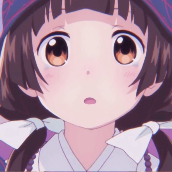 大眼卡通女孩头像